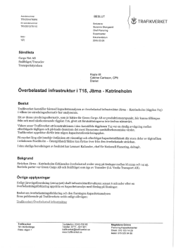 Kapacitetsanalys Järna – Katrineholm (pdf