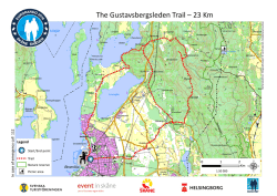 The Gustavsbergsleden Trail – 23 Km