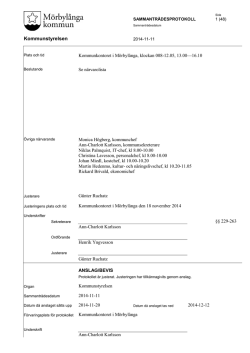 KS-141111 - Mörbylånga kommun