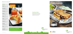 Produktguide - Lantmännen Unibake