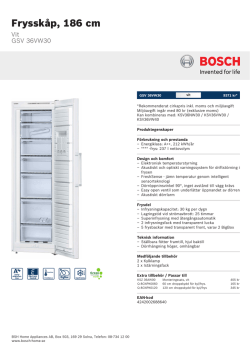 Bosch GSV 36VW30