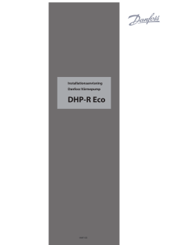 DHP-R Eco - Danfoss Värme