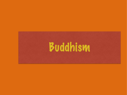 Buddhism keynote