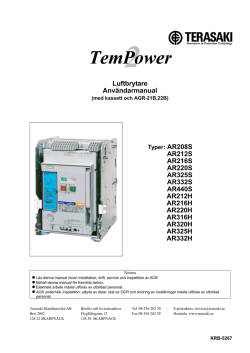TemPower 2 Manual AGR-21