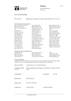 KF 2015-09-28 - Hudiksvalls kommun