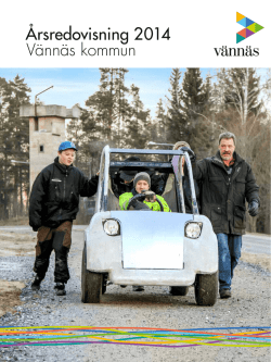 Vännäs kommun Årsredovisning 2014