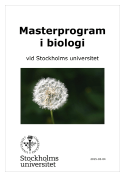 Läs Mer om Masterprogrammen (pdf-fil) - BIG