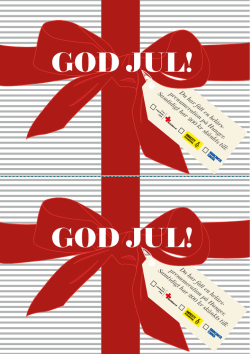 GOD JUL! GOD JUL!