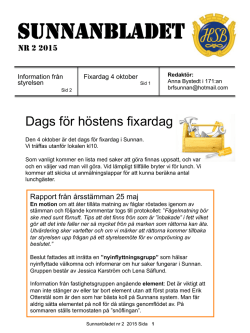 Sunnanbladet sept 2015