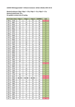 LAGA01 Resultat allmän rättslära