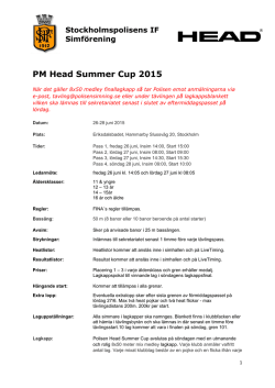 PM Head Summer Cup 2015