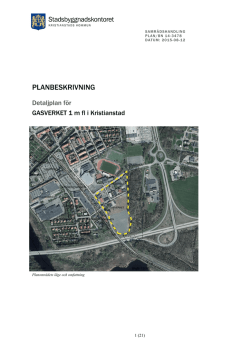 PLANBESKRIVNING - Kristianstad kommun