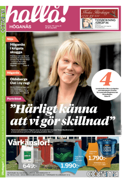 H&ouml;gan&auml;s - Netpublicator