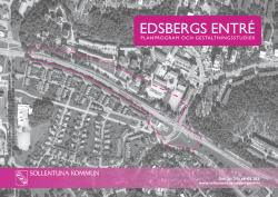 EDSBERGS ENTRÉ - Sollentuna kommun