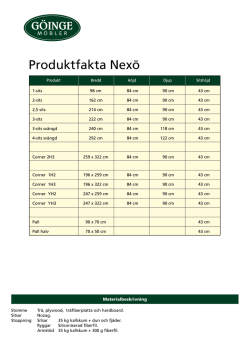 Produktfakta_Nexo