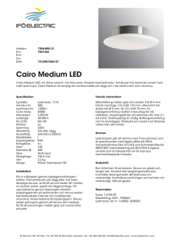 Cairo Medium LED