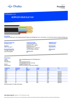 ACEFLEX GOLD 0,6/1 kV