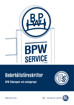 BPW-W 33111401s