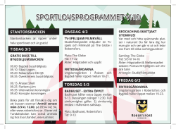 Program sportlov 2015 (pdf