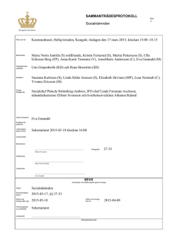 SN protokoll 2015-03-17