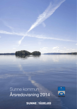 Sunne kommun Årsredovisning 2014