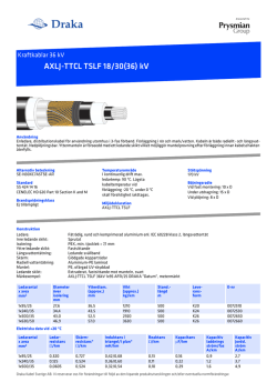 AXLJ-TTCL TSLF 18/30(36) kV