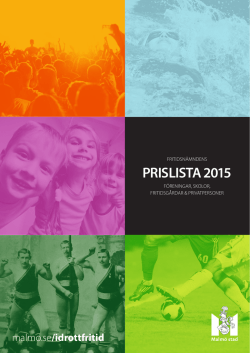 PRISLISTA 2015