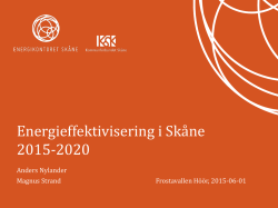 150601 Energieffektivisering i Skåne 2015-2020
