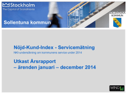 NKI Servicemätning 2014