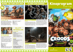 Kinoprogram - Kristiansand Kino
