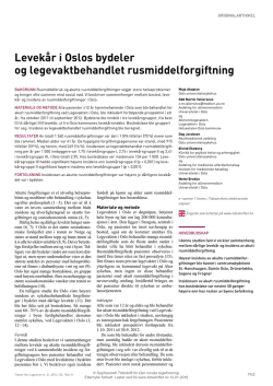 PDF - Tidsskrift for Den norske lægeforening