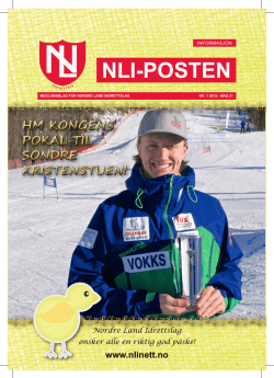 NLI Posten 2015 nr 1 - Nordre Land Idrettslag
