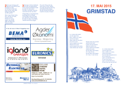 17. MAI 2015 - Grimstad kommune
