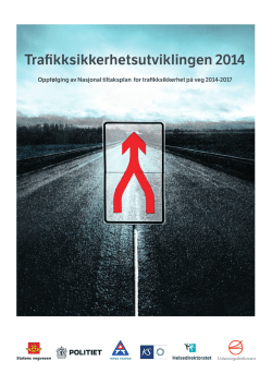 Trafikksikkerhetsutviklingen 2014