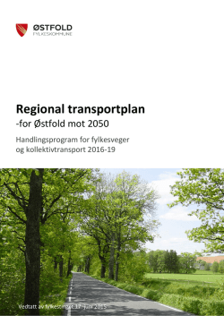Regional transportplan - Østfold kollektivtrafikk