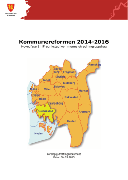 Kommunereformen 2014-2016
