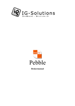 Pebble - IG Solutions