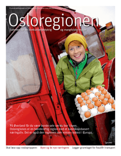 Osloregionen magasin 2015