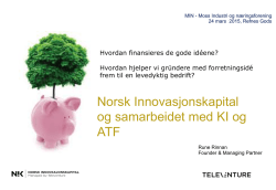 Presentasjonen til Rune Rinnan - Moss Industri