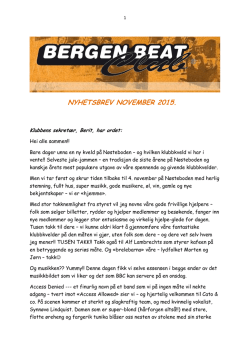 - Bergen Beat Club