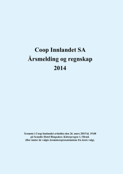 Last ned PDF - Coop Innlandet SA