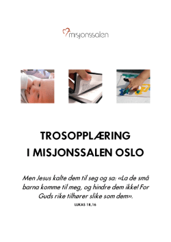 2015-08 Trosopplæring i Misjonssalen Oslo