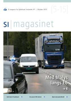 SI Magasinet nr. 5 - 2015