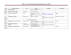 LFIL 12-14 stevnerekommendasjoner ute 2015