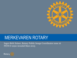 Inger-Britt - Merkevaren Rotary - Distrikt 2290