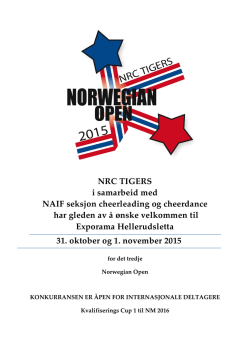 Invitasjon - NRC Tigers