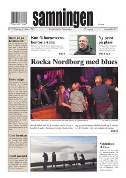 Rocka Nordborg med blues