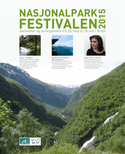 nasjonalpark festivalen 2015