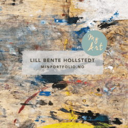 Brosjyre - Lill Bente Hollstedt