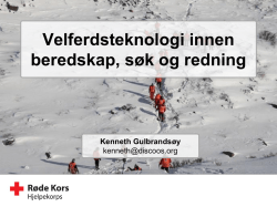 Kenneth Guldbrandsøy – Røde Kors hjelpekorps
